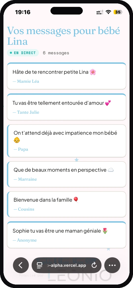 Téléphone invité